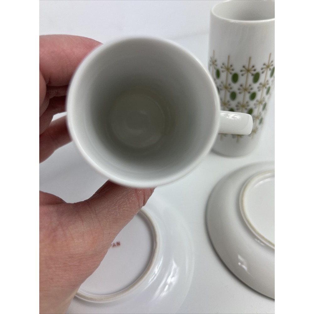MCM Mid Century Set Of 5 Different Colored Sake, Espresso Drink Cups Atomic Vtg - Picture 10 of 16